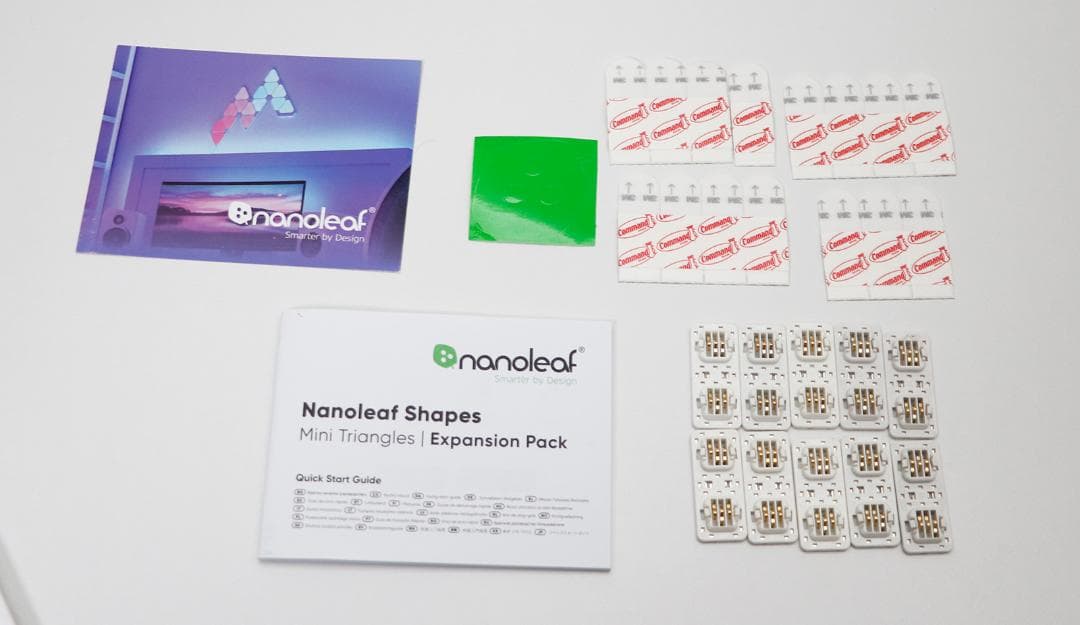 Nanoleaf Shapes ミニトライアングル　拡張パック 10枚入り　B