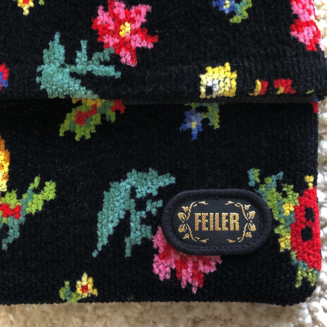 フェイラー ハイジ ティッシュボックスカバー　ブラック