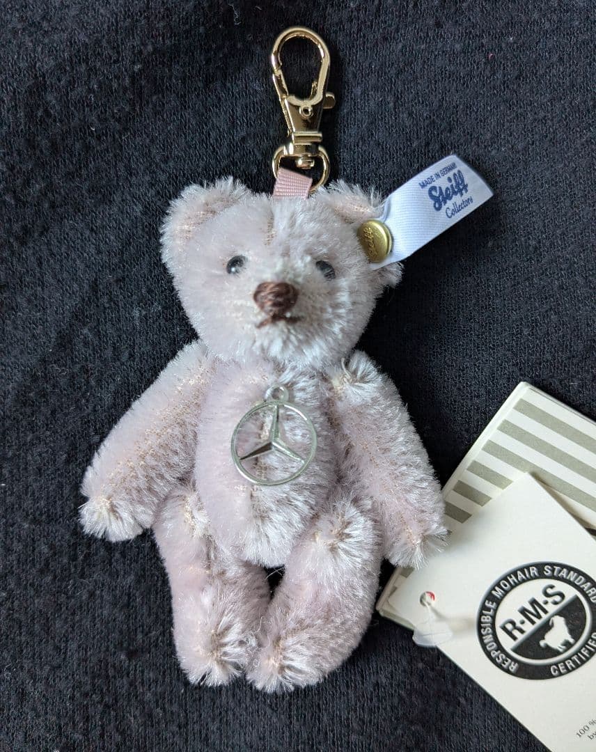 メルセデスベンツ シュタイフ★キーホルダー くま★未使用 箱無し