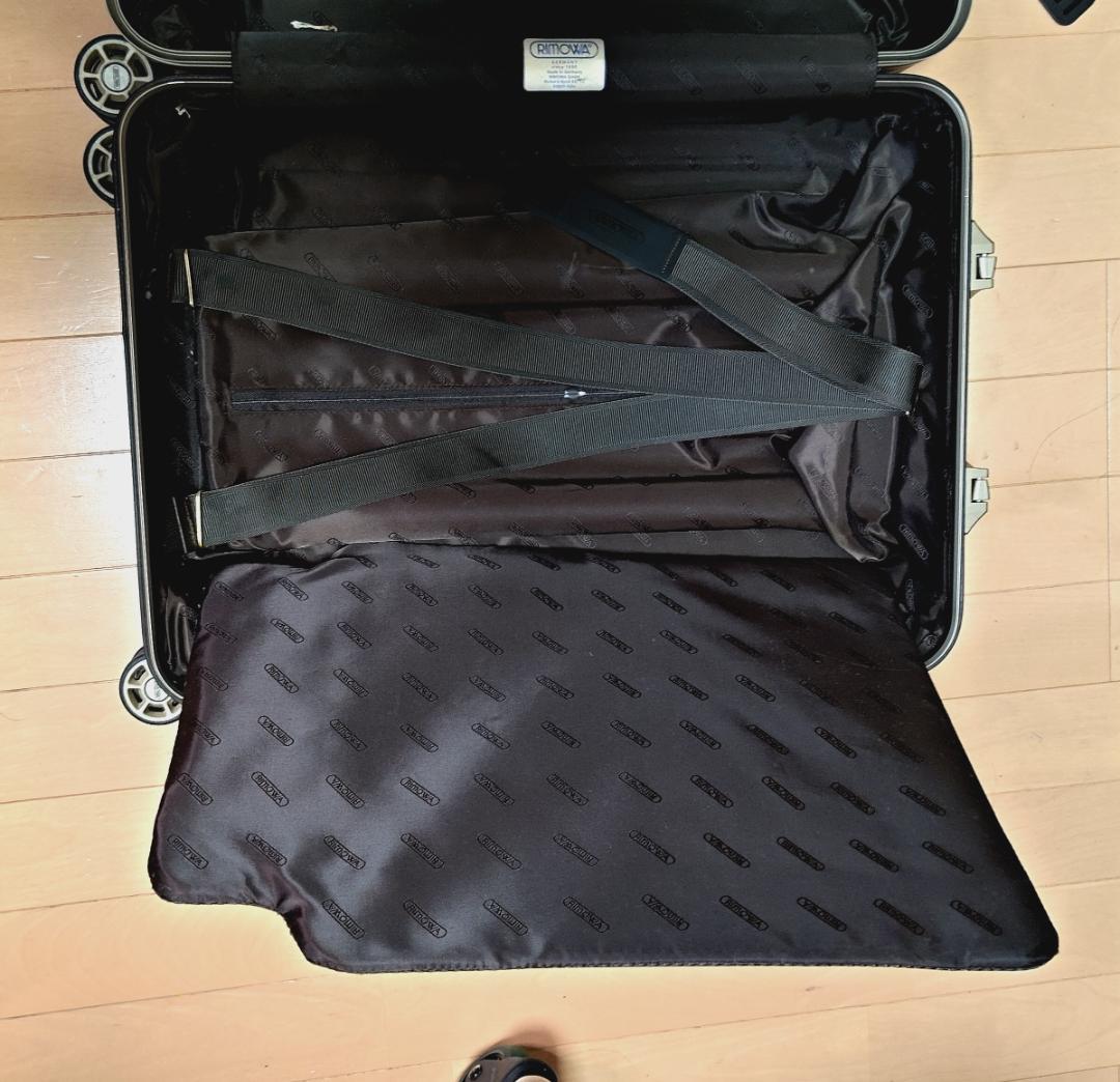RIMOWA TOPAS TITANIUM 32L 90152 チタニウム 4輪
