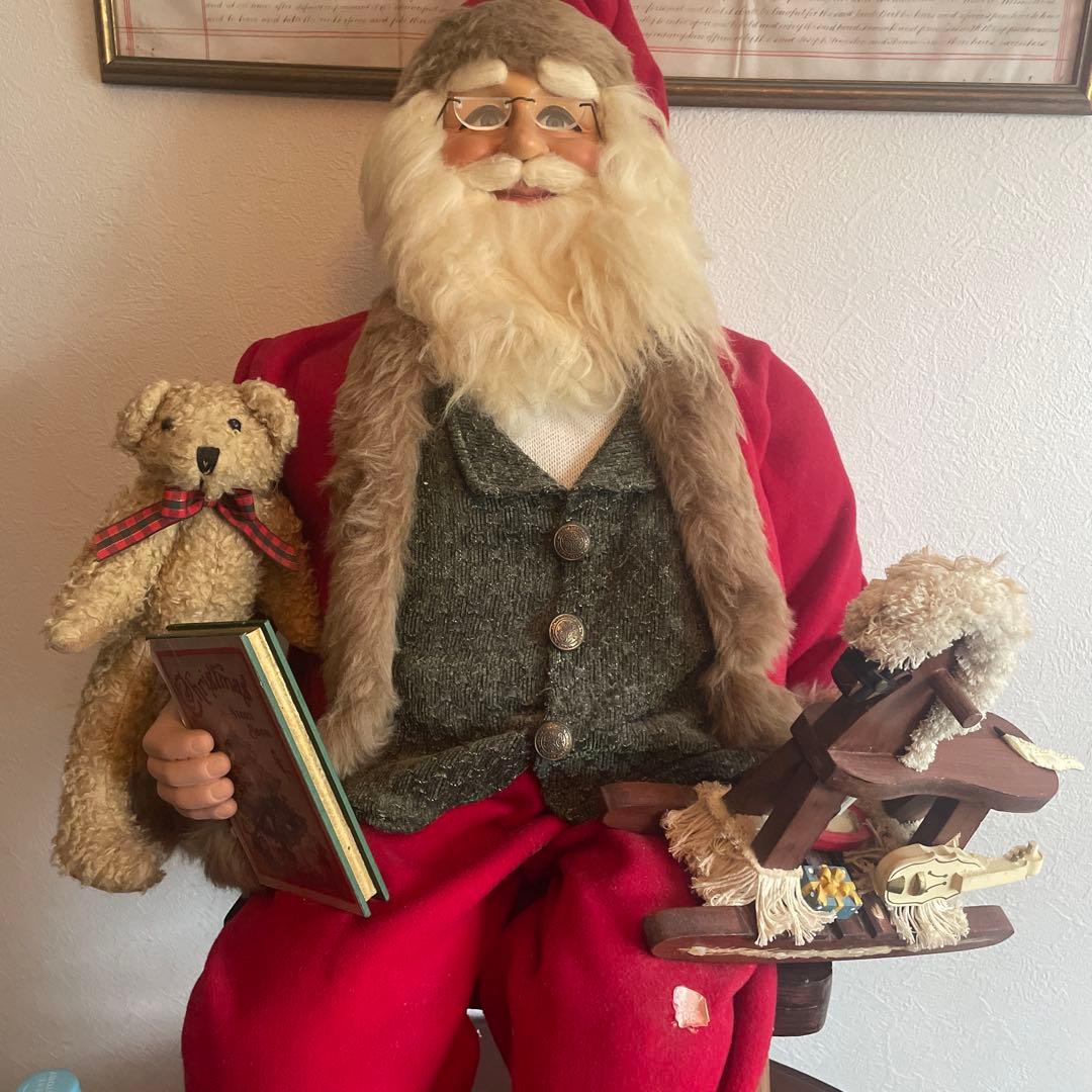 [激レア]サンタクロース人形 ビック　お喋りサンタ　高さ約87㎝
