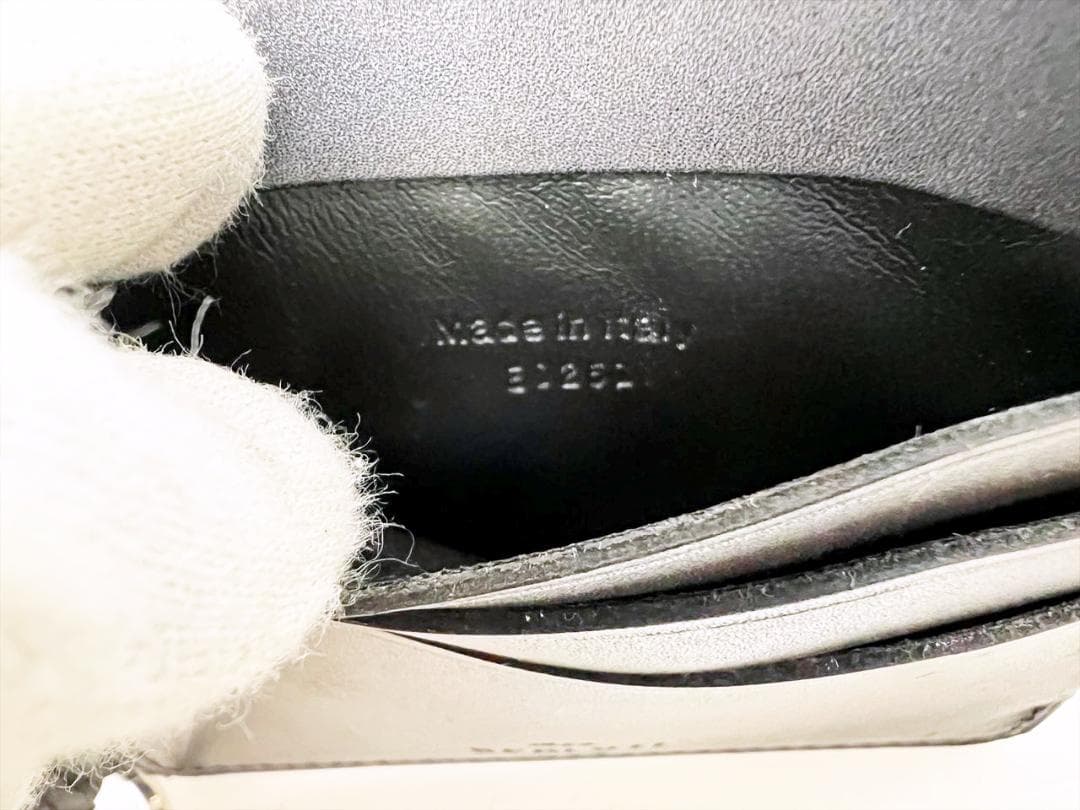 良好品　ベルルッティ　アッサオ　スクリットレザー　マネークリップ