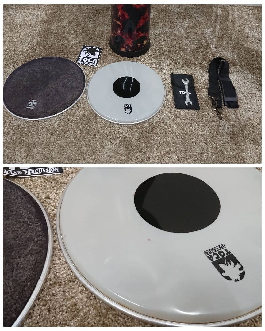 toca players series remo 打楽器 ジャンベ