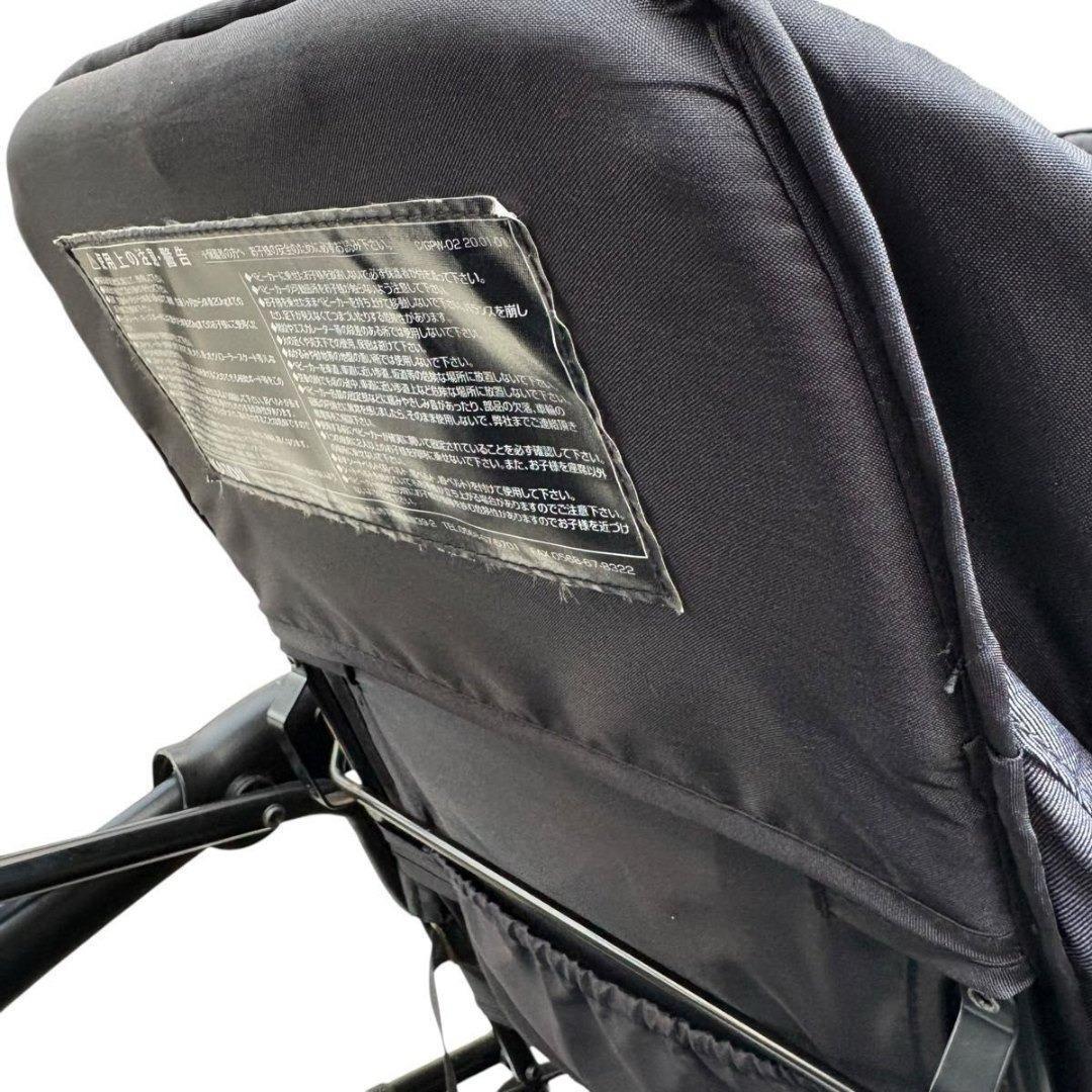 【美品】カトージ ベビーカー 2人でゴー DX デニム 二人乗り 双子