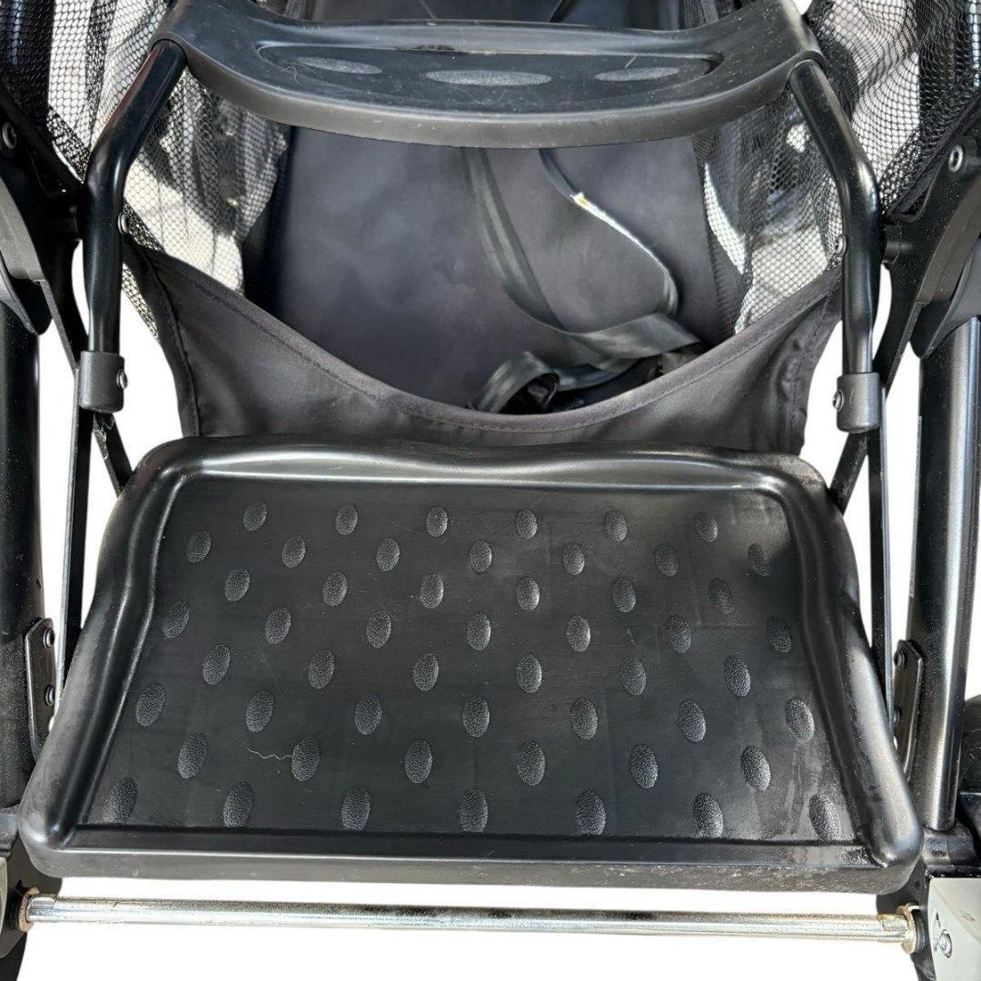 【美品】カトージ ベビーカー 2人でゴー DX デニム 二人乗り 双子