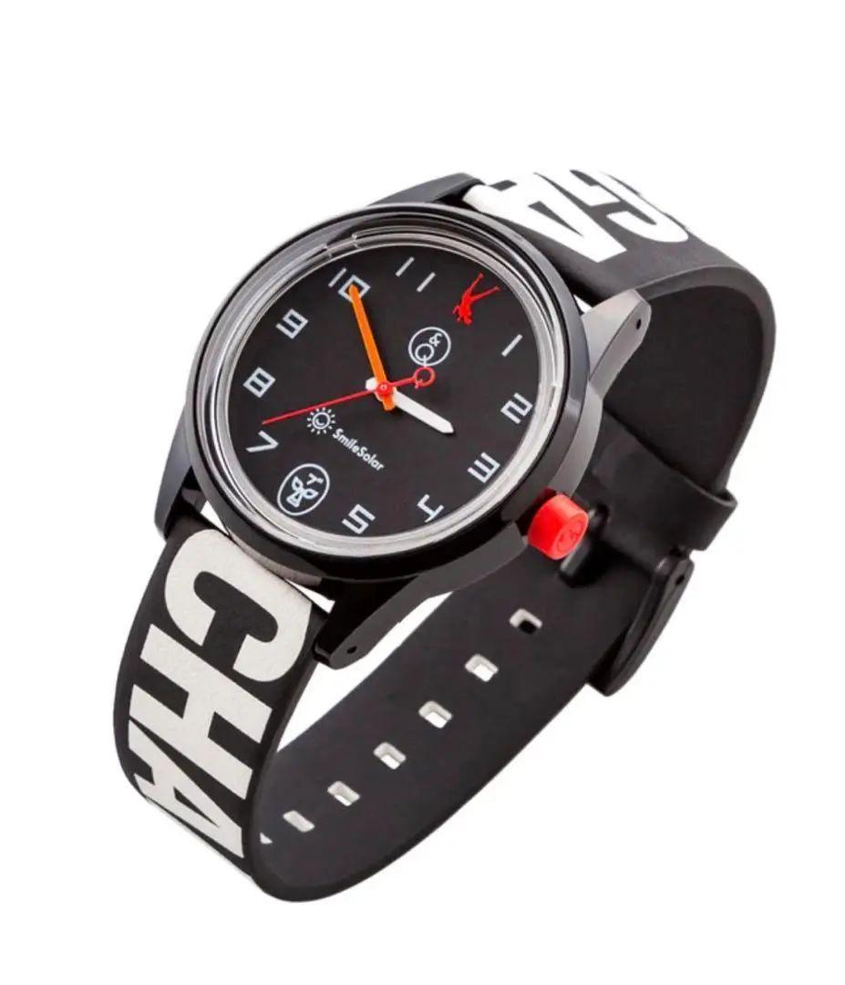 エガちゃんねる腕時計　限定500 　新品未使用 希少ブラック　ソーラー