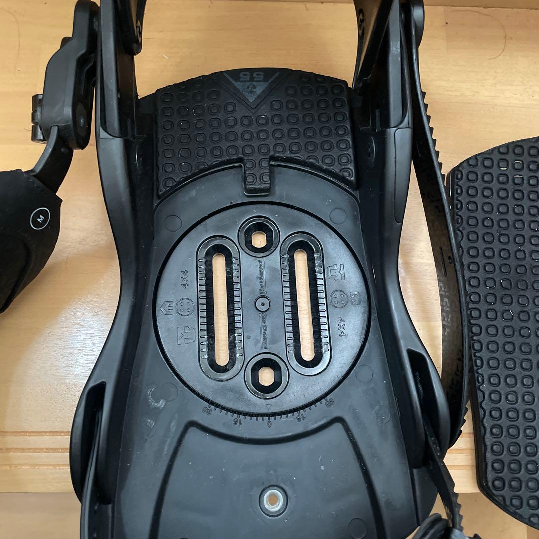 UNION スノーボード ビンディング ブラック　アトラス