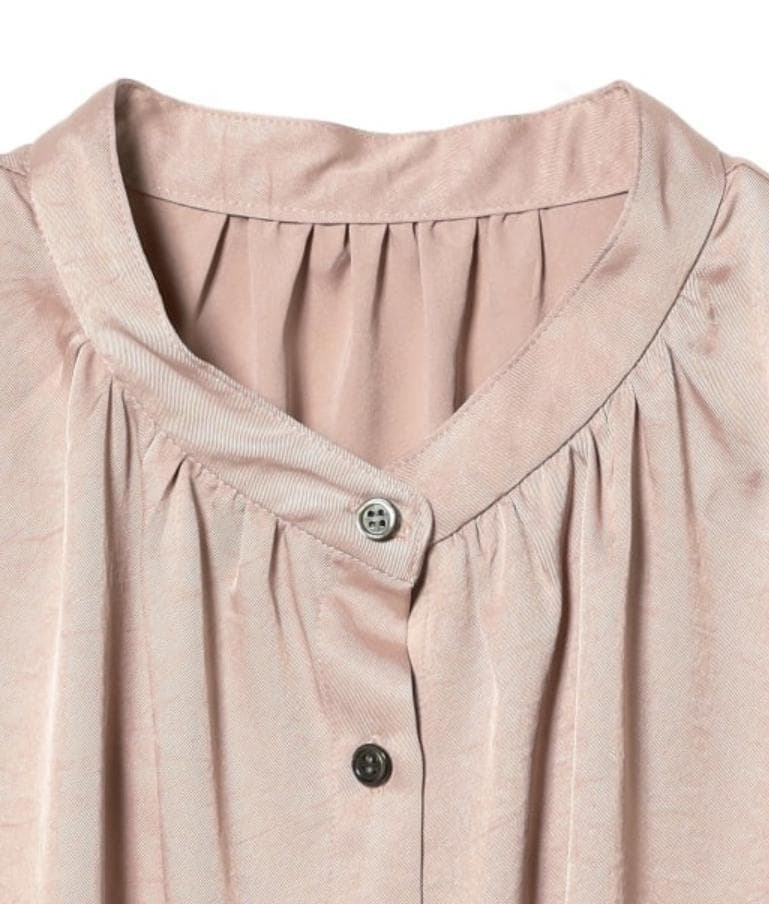 レディース マルチ シルキー ブラウス