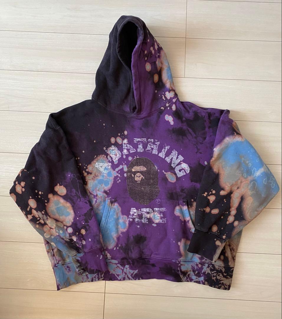 A BATHING APE タイダイ柄パーカー XL日本製