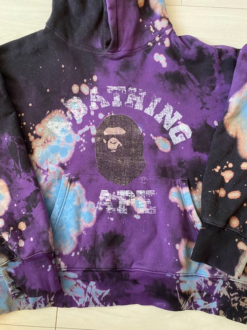 A BATHING APE タイダイ柄パーカー XL日本製