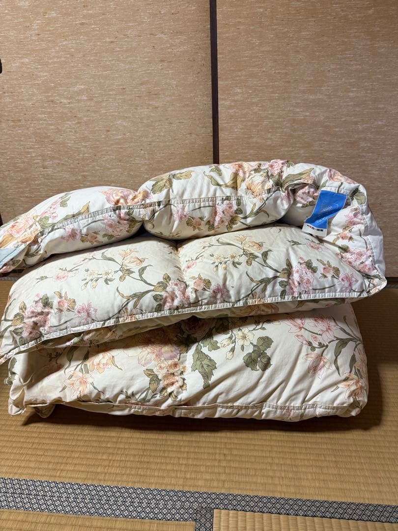 ヒ*ん様 【O-2122】西川産業 羽毛掛け布団 シベリアンダウン90%