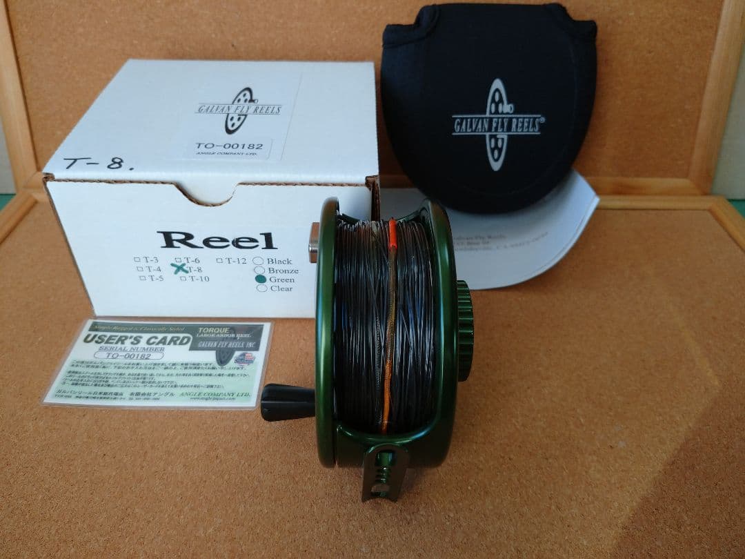 ガルバン フライリール トルクシリーズ グリーン T－８ ユニフォームシンク付き
