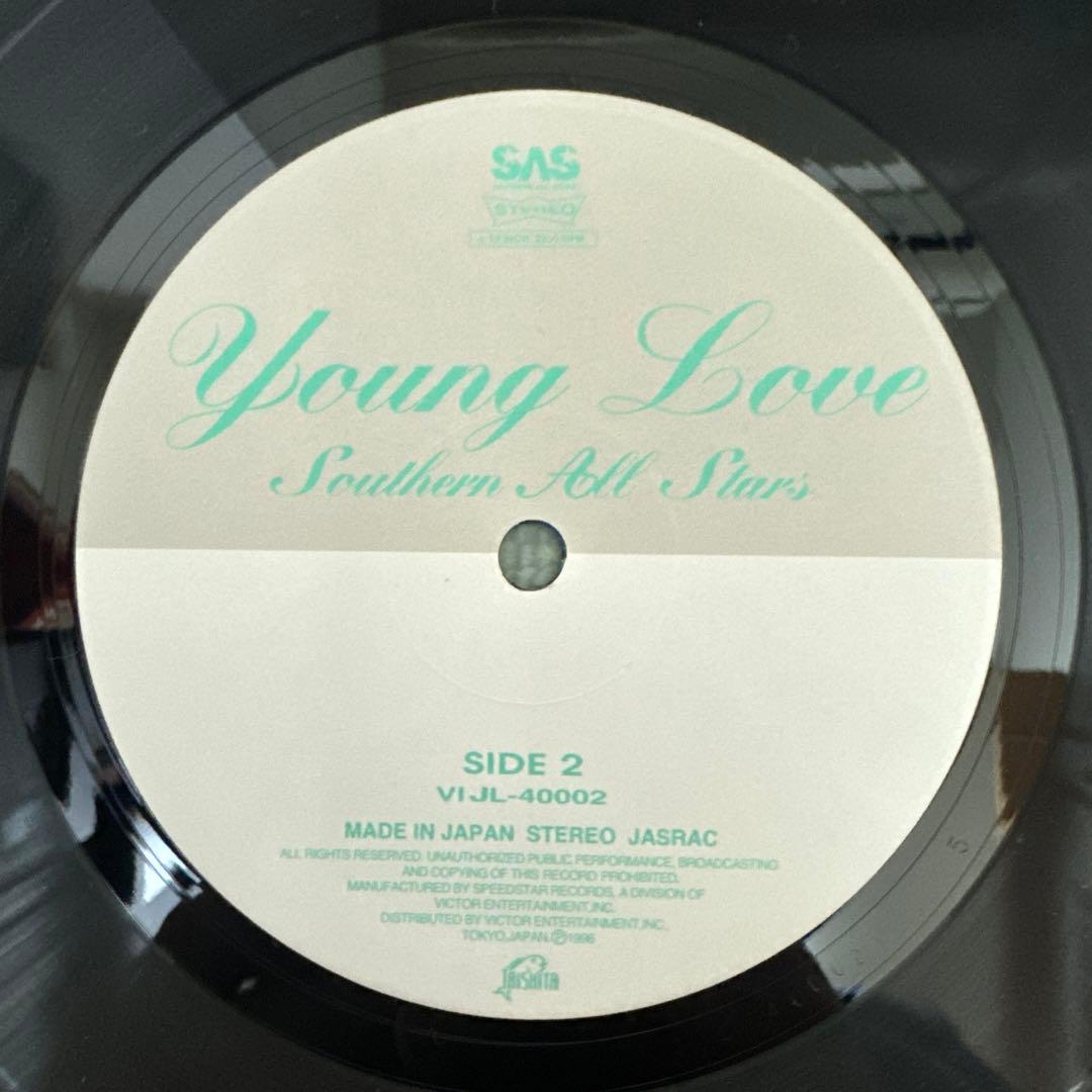 Southern All Stars『Young Love』LP レコード