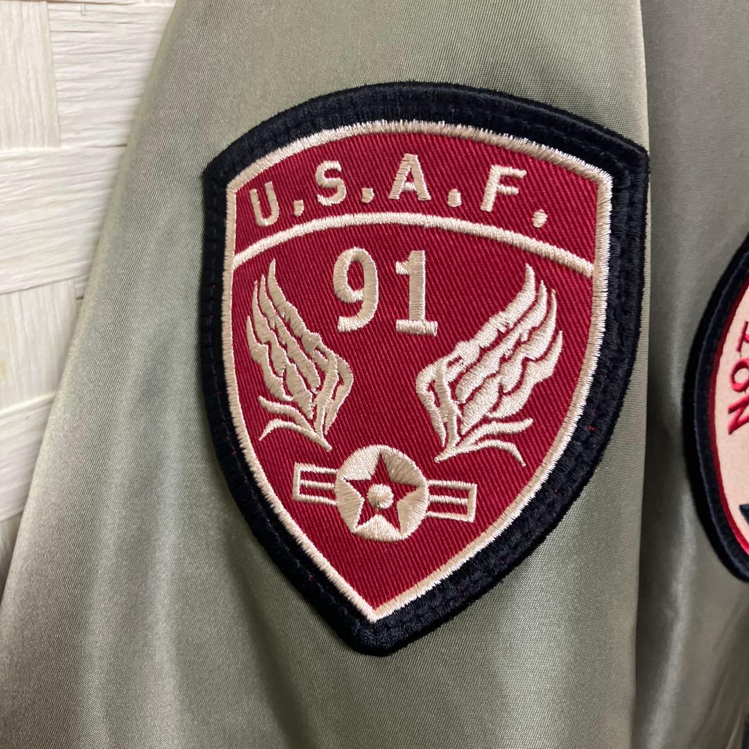 【専用】TEDMAN／テッドマン MA-1 フライトジャケット 刺繍 2XL