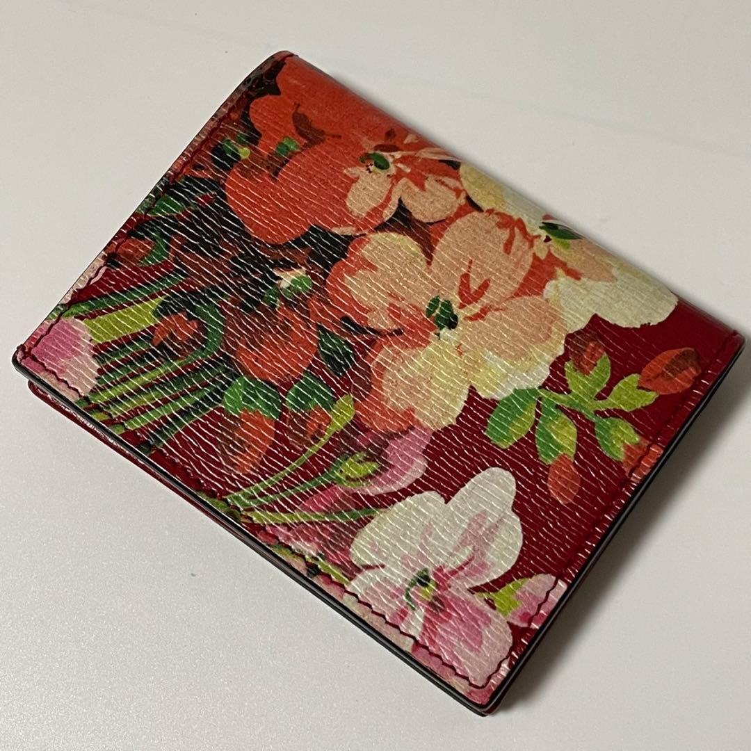 ✨未使用保管✨　GUCCI フローラル　財布　札入れ　レザー