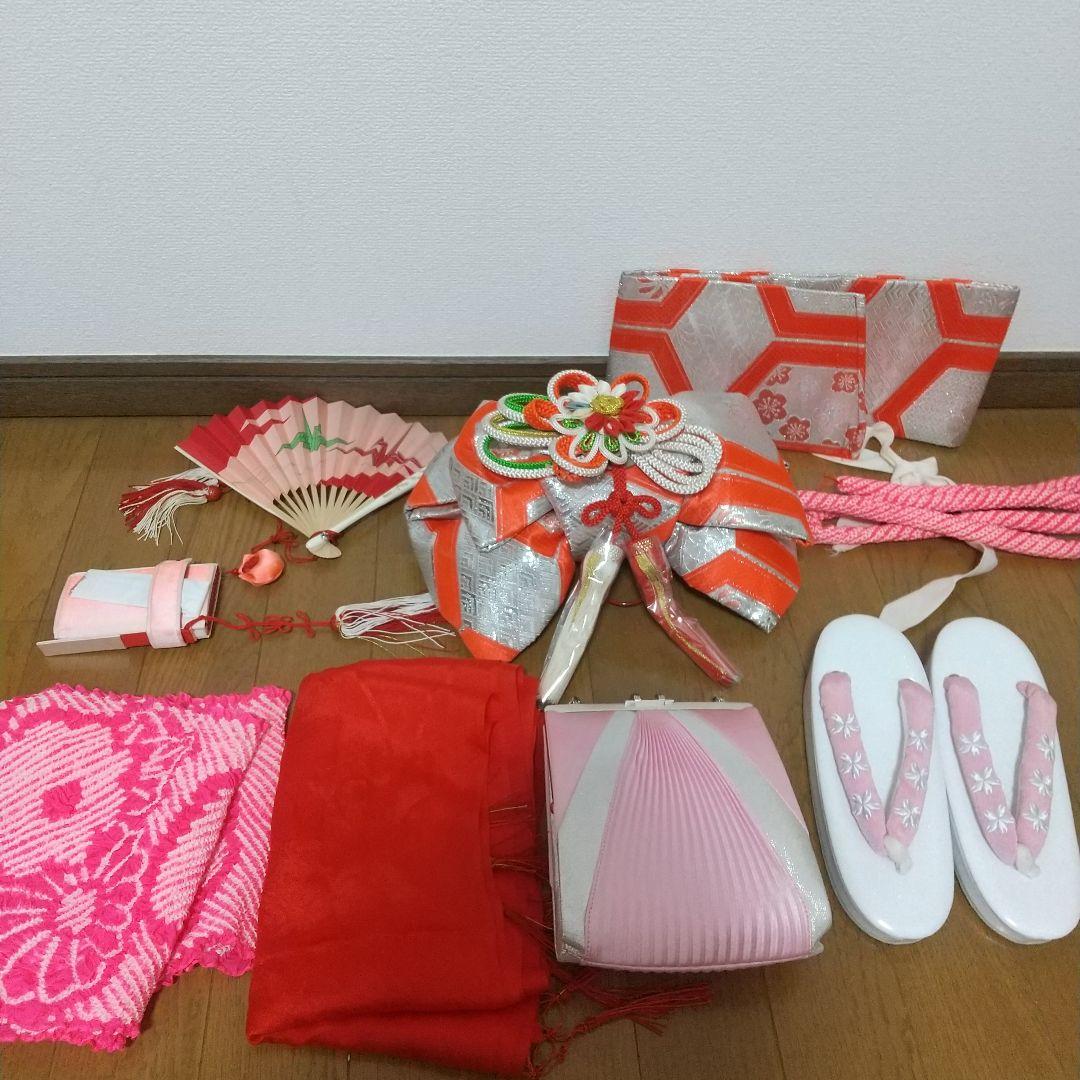 七五三 七歳 帯 草履 セット はこせこ