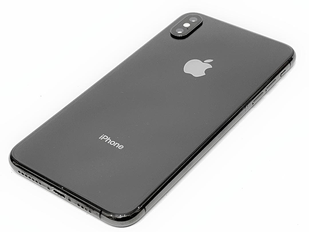 美品]香港版iPhone Xs Max 256GB SIMフリー スペースグレイ