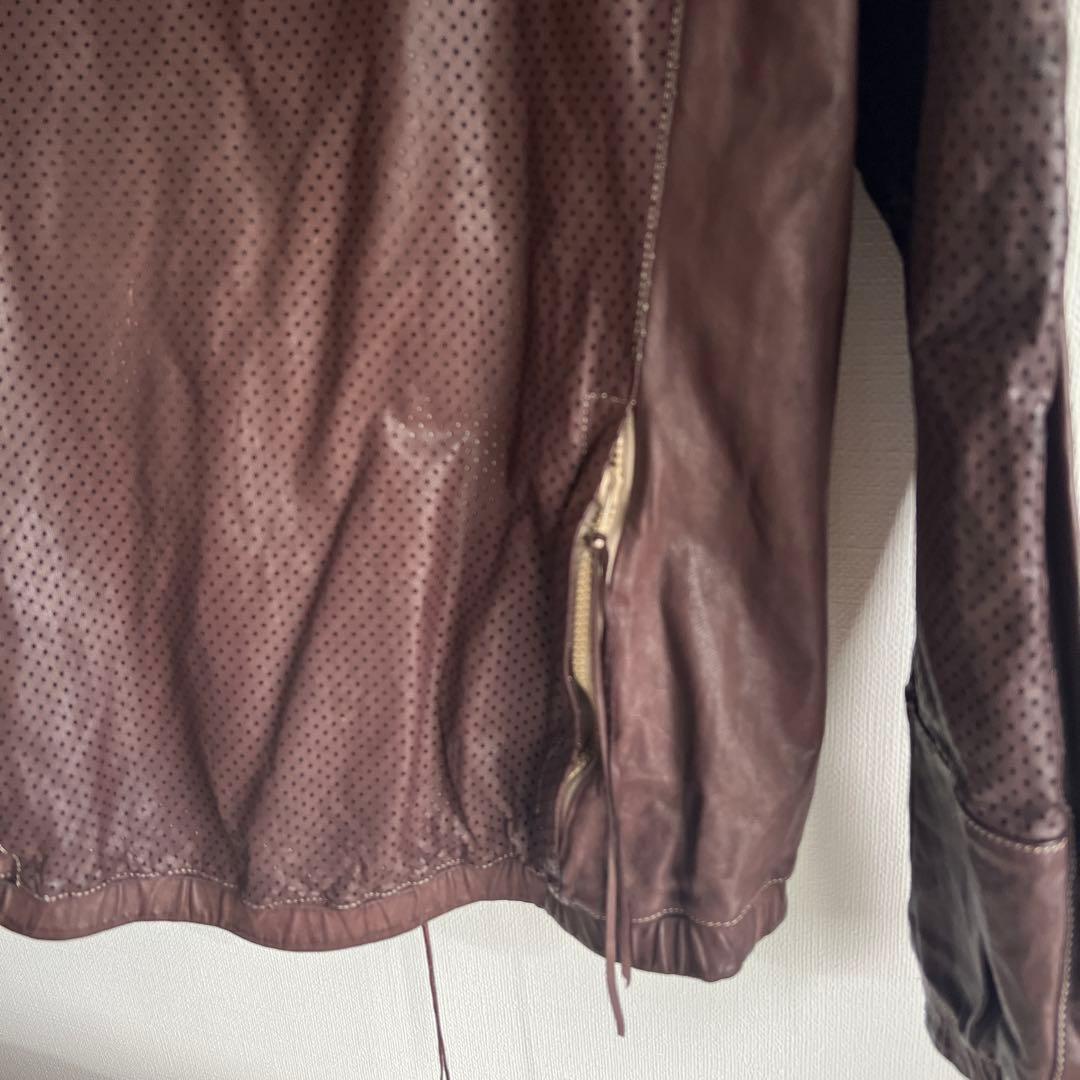 クリスチャンポー　レザージャケット