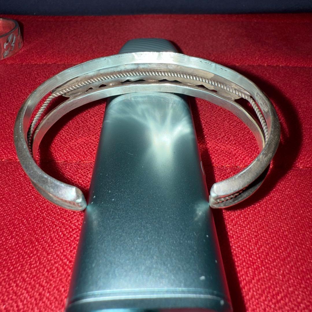 インディアンジュエリー　ターコイズ　silver925 14k