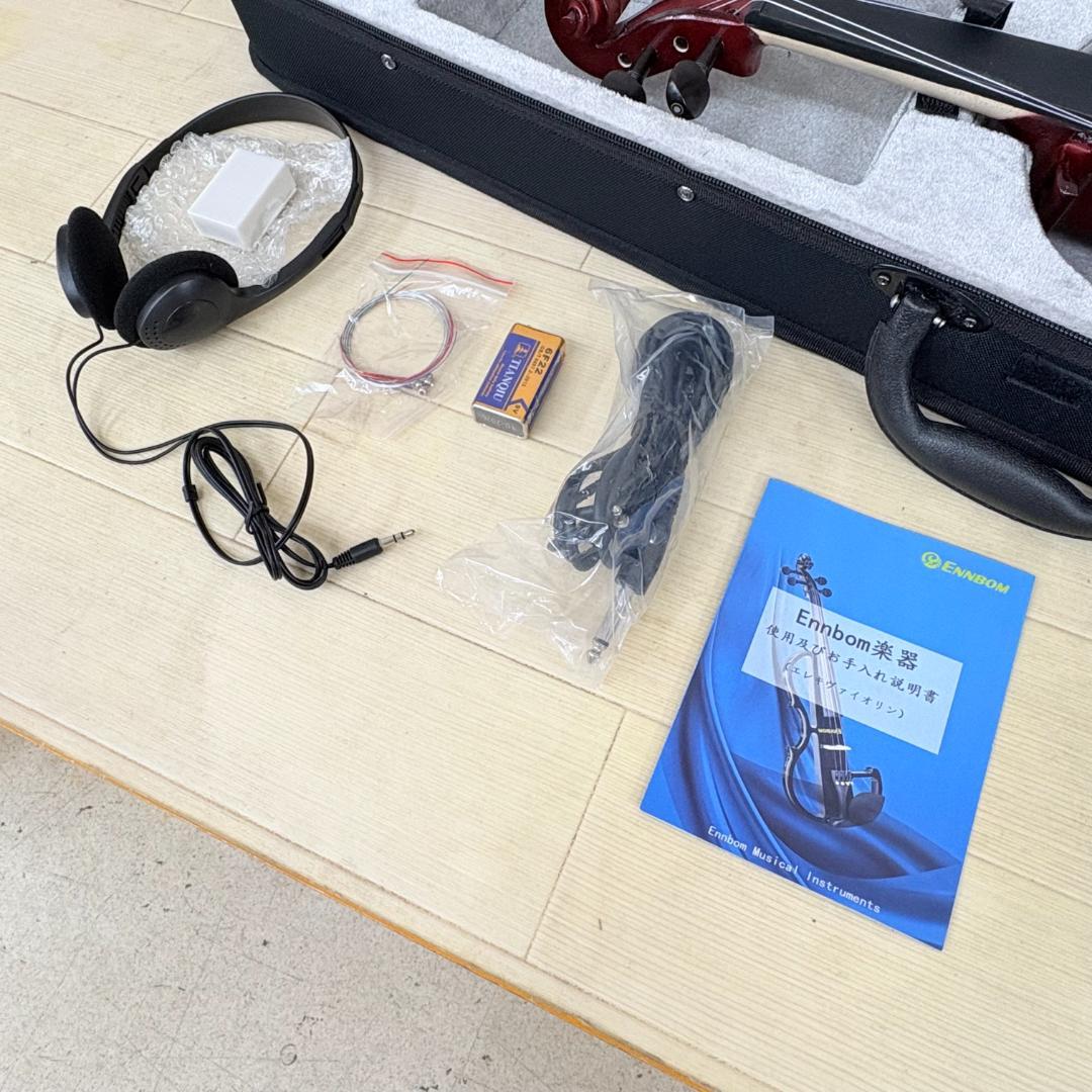 【未使用品】ENNBOM サイレントバイオリン HVPV-30 エレキバイオリン
