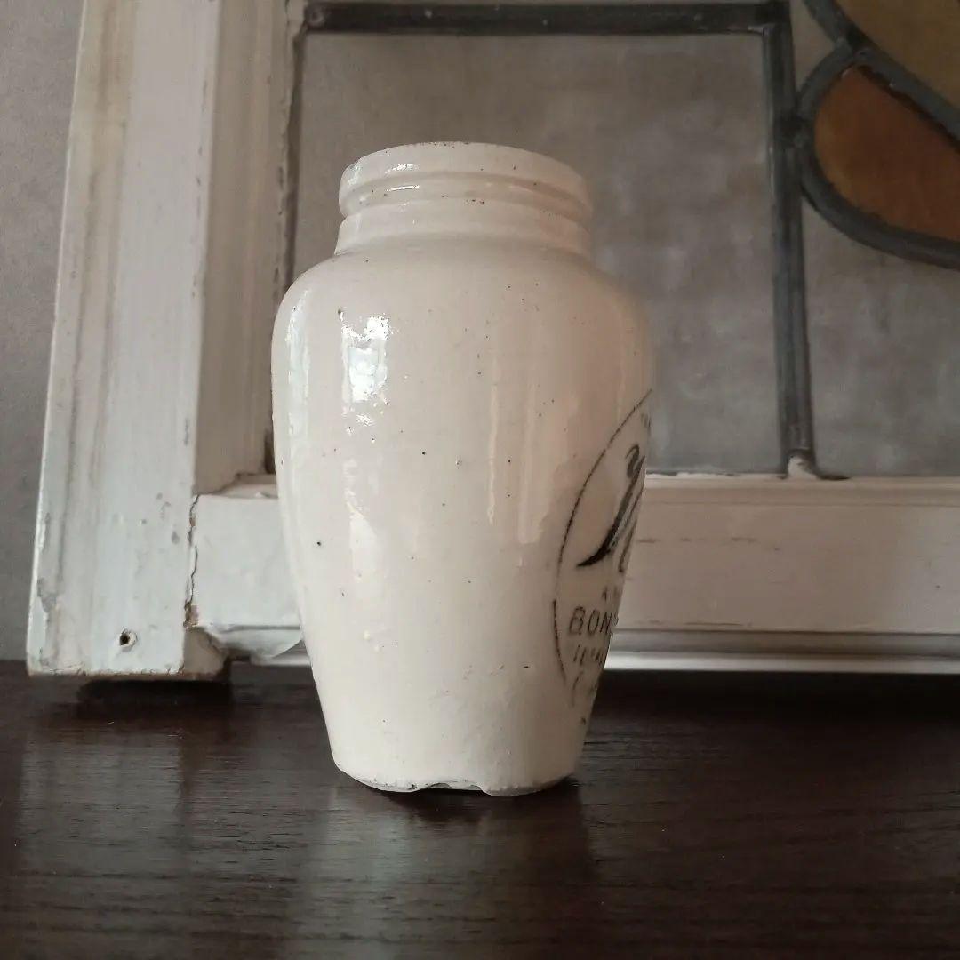 Virol● レア刻印【骨握り×LANCET】イギリスアンティークボトル 英国