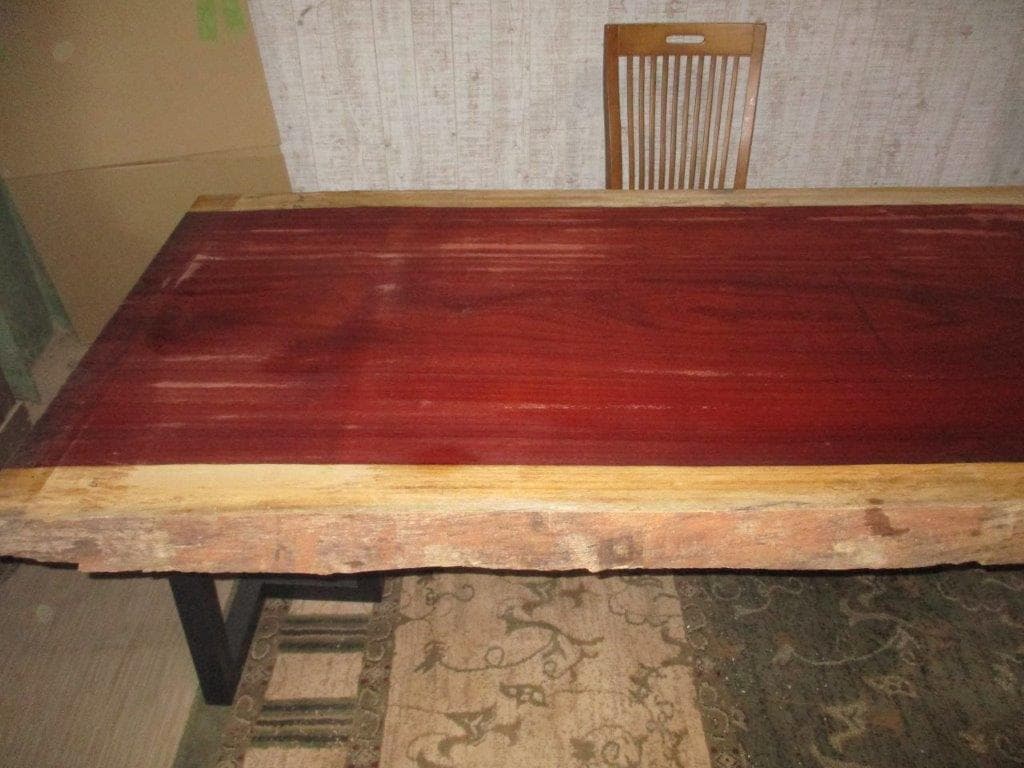 # 379 ■　パドック　３メートル　テーブル　カウンター　ダイニング　一枚板