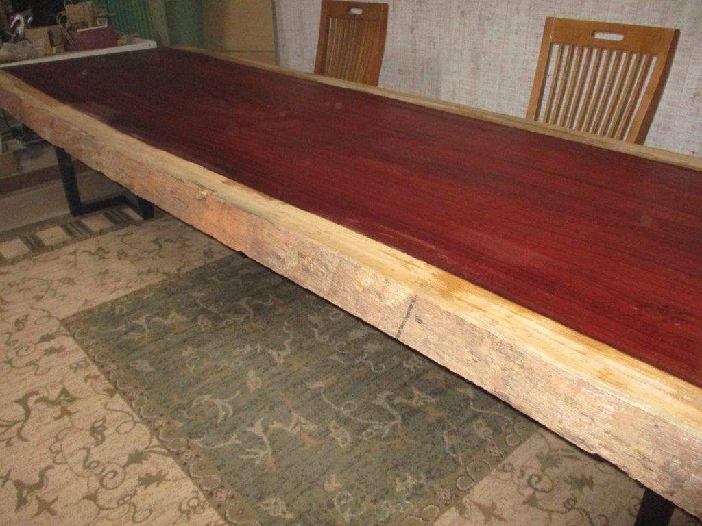 # 379 ■　パドック　３メートル　テーブル　カウンター　ダイニング　一枚板