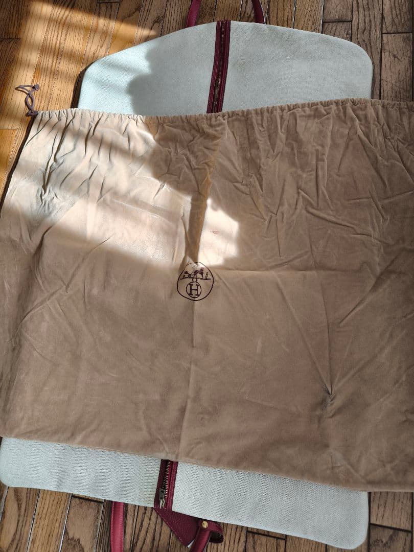 HERMES エルメス ヴィクトリア ガーメント バッグ スーツ ケース