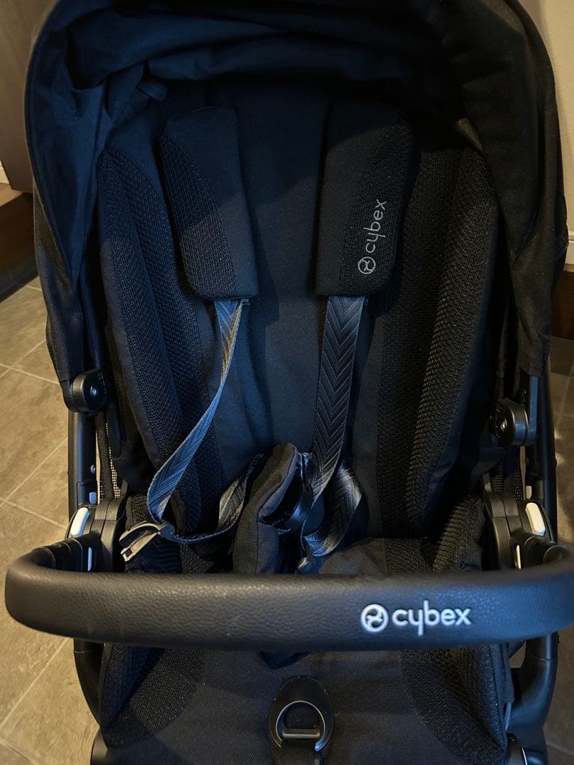 レインカバー二個おまけ付き　サイベックス　ガゼル　二人乗り