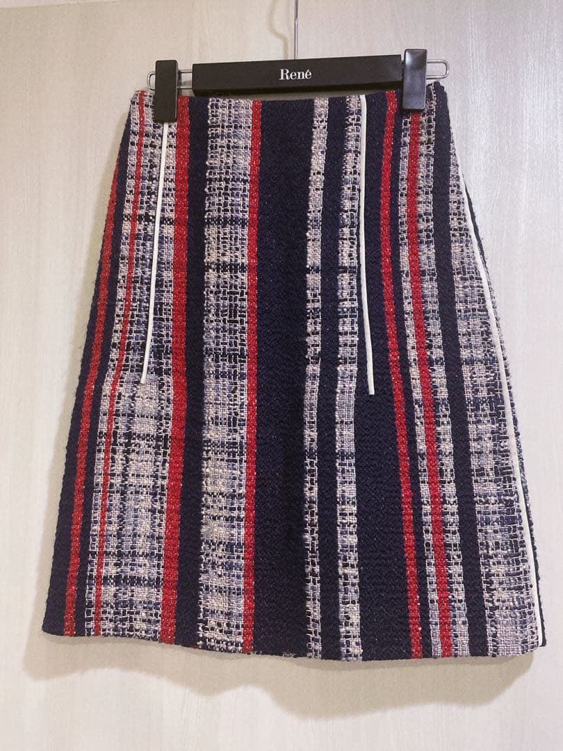 PRADA チェック柄 タイトスカート 36