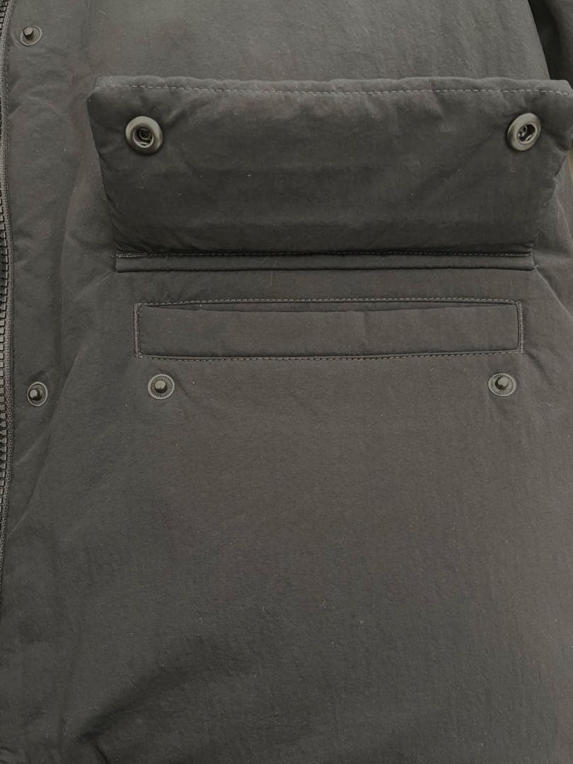 韓国 ノースフェイス ボニータダウンジャケット ホワイトレーベル 黒 S