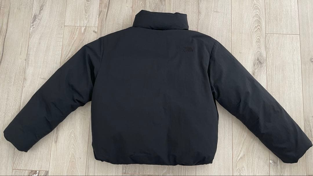 韓国 ノースフェイス ボニータダウンジャケット ホワイトレーベル 黒 S