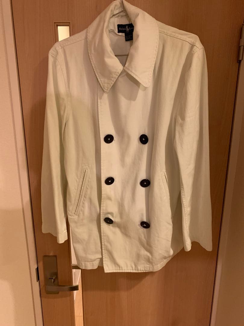 ジ*ン様 ダブルトレンチショートコート poloRalph Lauren vin