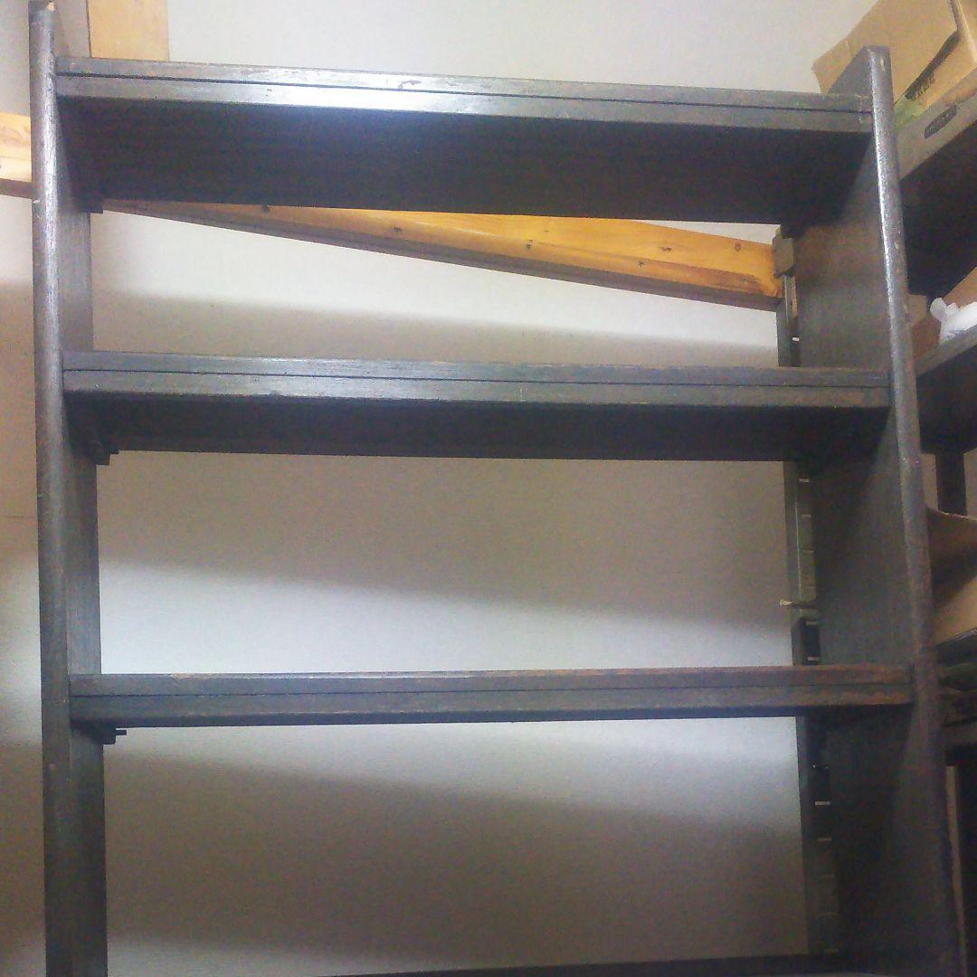 アンティーク 　本棚　昭和レトロ　飾棚