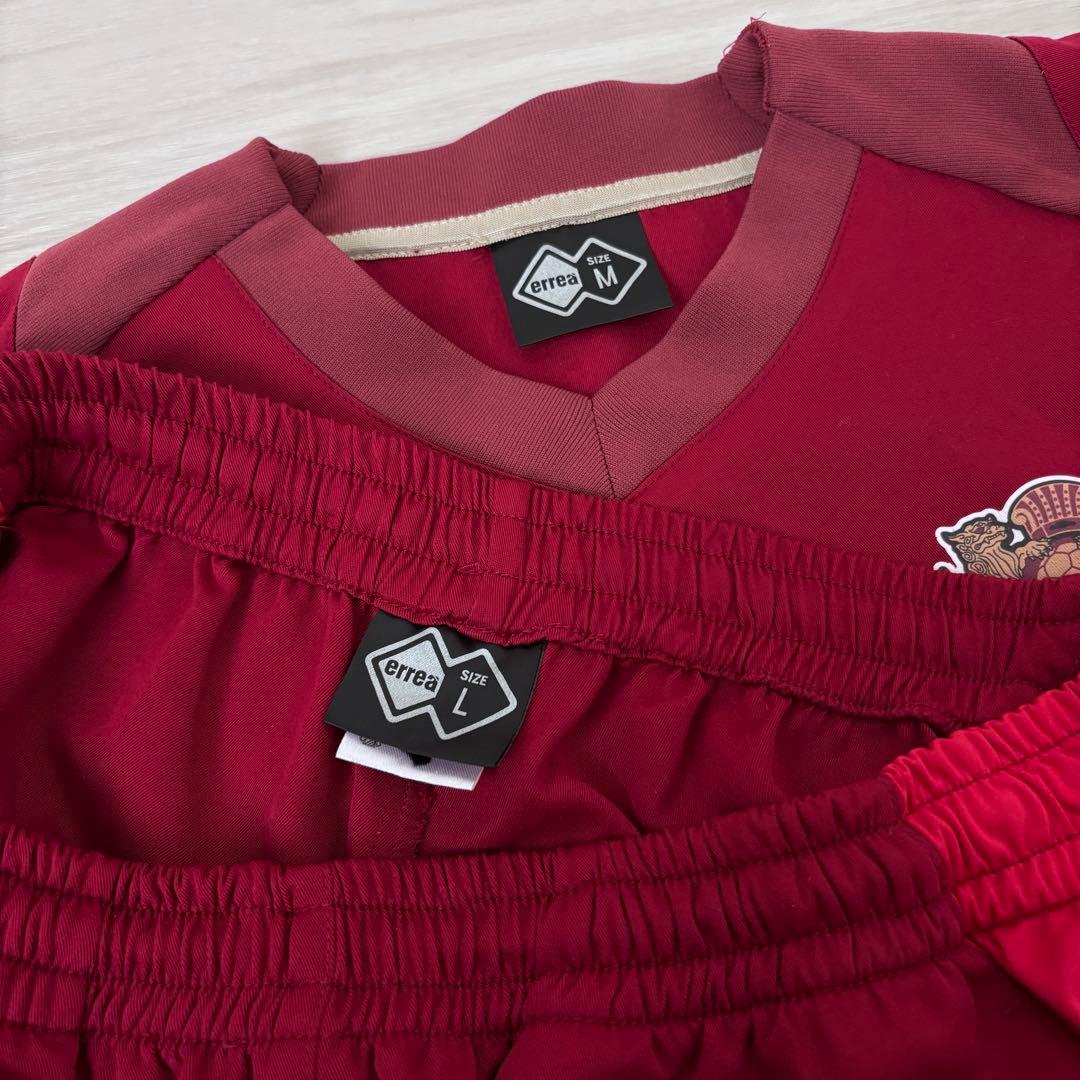 希少 FC琉球 JFL時代 トレーニングウェア 上下 ERREA