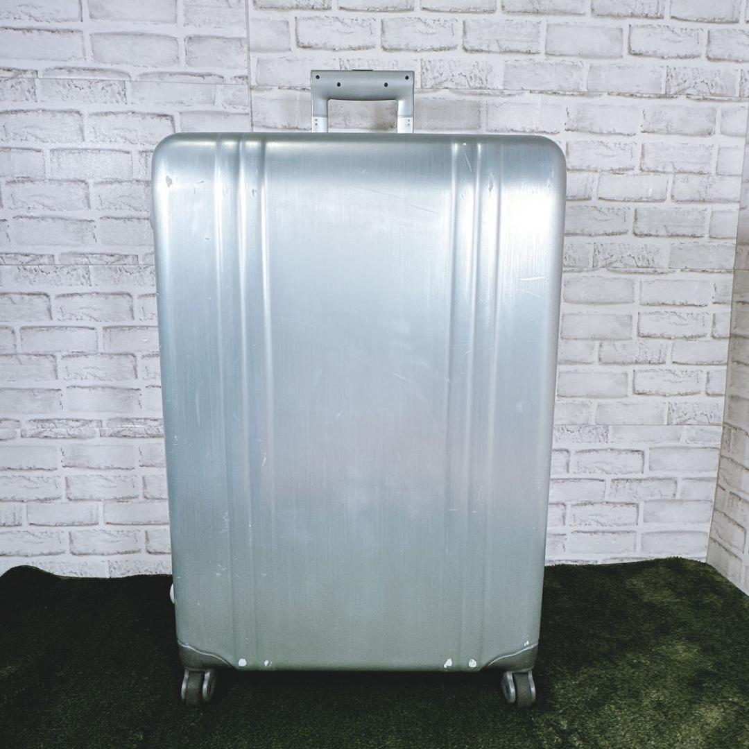 ゼロハリバートン　シルバー　キャリーケース　大型　TSAロック　アルミ　内装美品