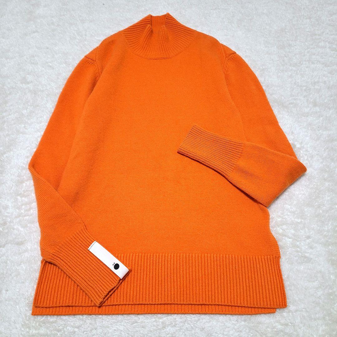 【人気】　2023年　エンフォルド　ハイネックニットプルオーバー 　ミドルゲージ