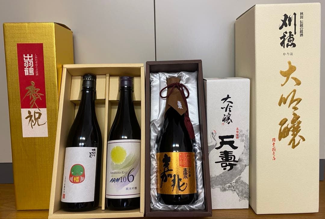 日本酒まとめ売り　未開封6本セット