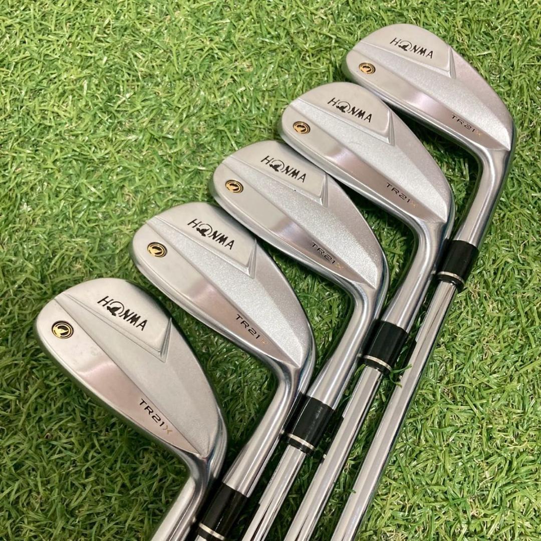 HONMA TR21X アイアン 5本セット 6-10 スチール Sフレックス