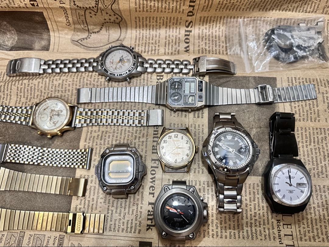 チ*マ様 SEIKO CITIZEN G-SHOCK ジャンクセット　訳有り　パ