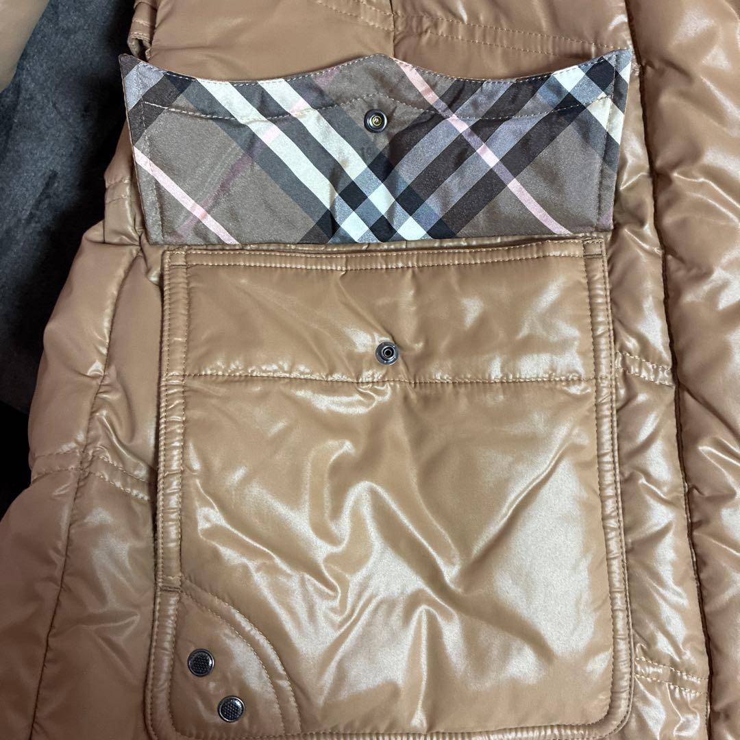BURBERRYBLUE LABELバーバリーブルーレーベル　ダウン【美品】