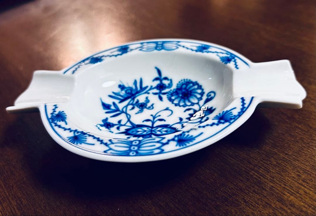 Meissen（マイセン） ブルーオニオン アッシュトレイ（灰皿）