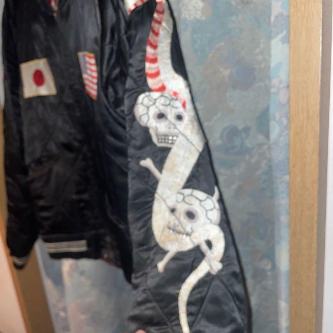 ズ*ム様 両面全刺繍 スカジャン フェローズ リバーシブル