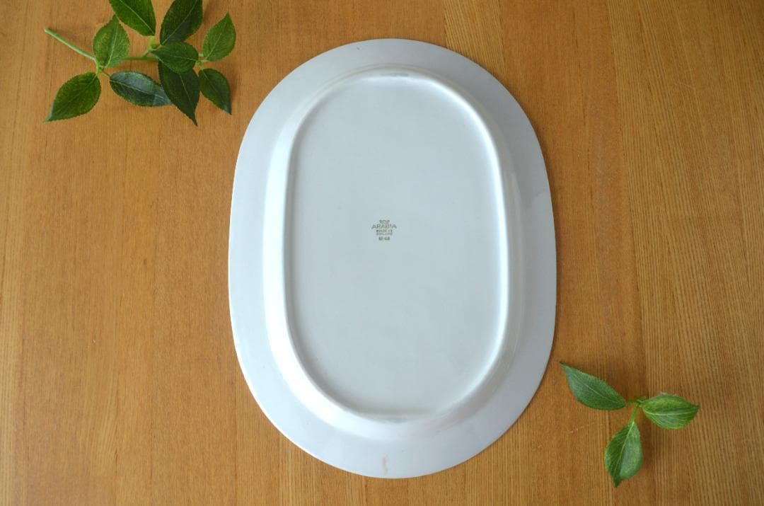 希少●ARABIA/アラビア●Veera/ヴェーラ●オーバルプレート30cm大皿