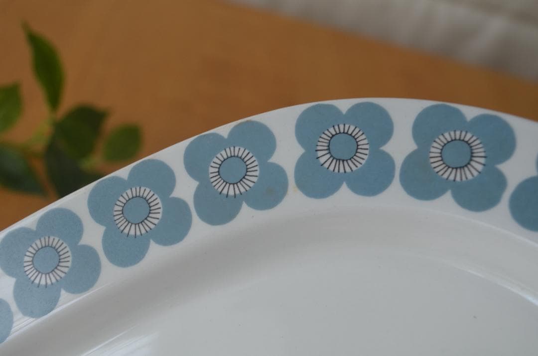 希少●ARABIA/アラビア●Veera/ヴェーラ●オーバルプレート30cm大皿