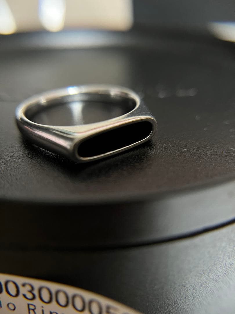 TOMWOOD トムウッド 58 オニキス マリオ リング Mario Onyx