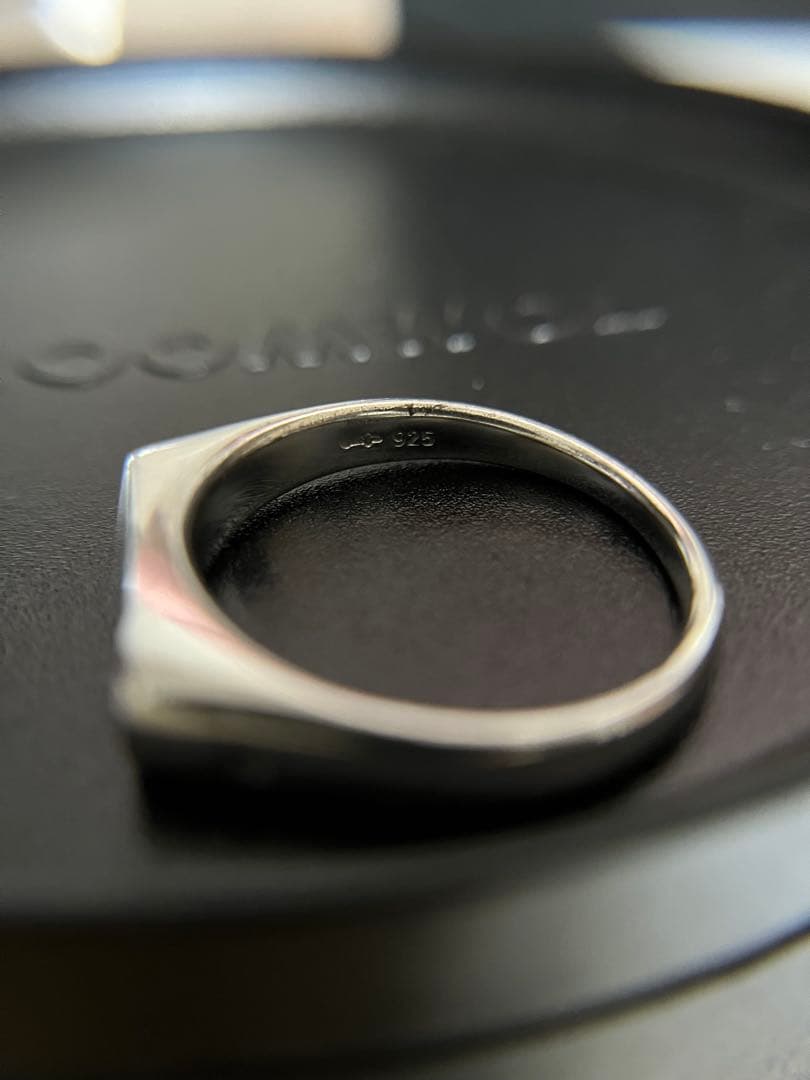 TOMWOOD トムウッド 58 オニキス マリオ リング Mario Onyx