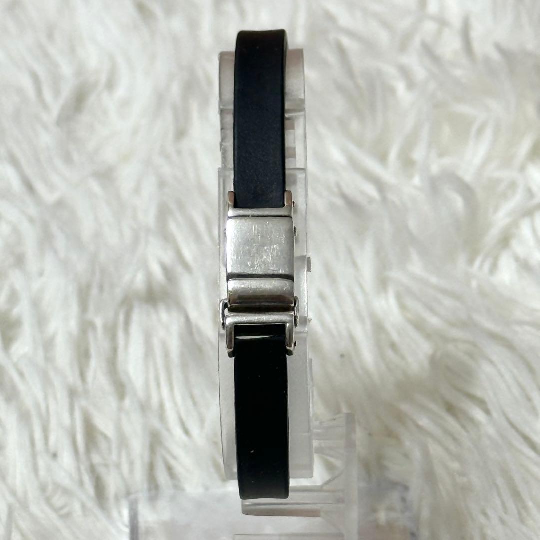 ⭐️即決価格⭐️GUCCI　SILVER シルバーバングル　レザー　925刻印