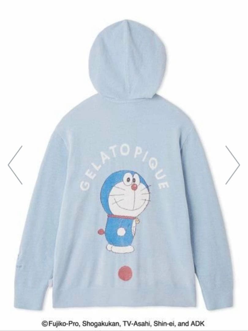 ジェラートピケ　新品未使用　ドラえもん　パーカー　国内正規品　クリスマスギフト
