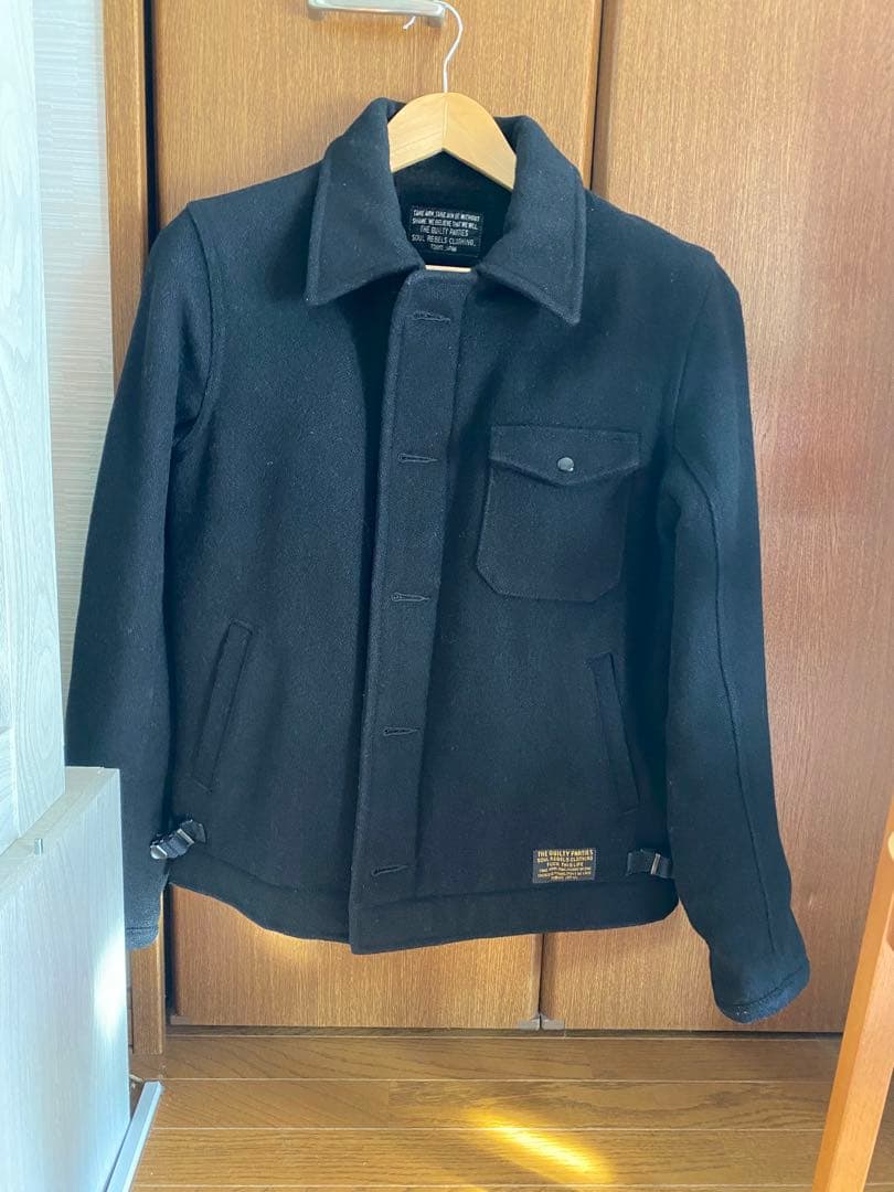 ジャケット・アウター WACKO MARIA melton jacket L